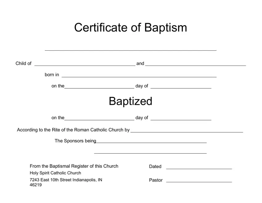 Get Your Official Baptismal Certificate Online 1 Get Your Official Baptismal Certificate Online