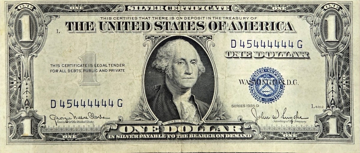 Value of 1935E Silver Certificate Dollar Bill? +Pricing 26 Value of 1935E Silver Certificate Dollar Bill? +Pricing