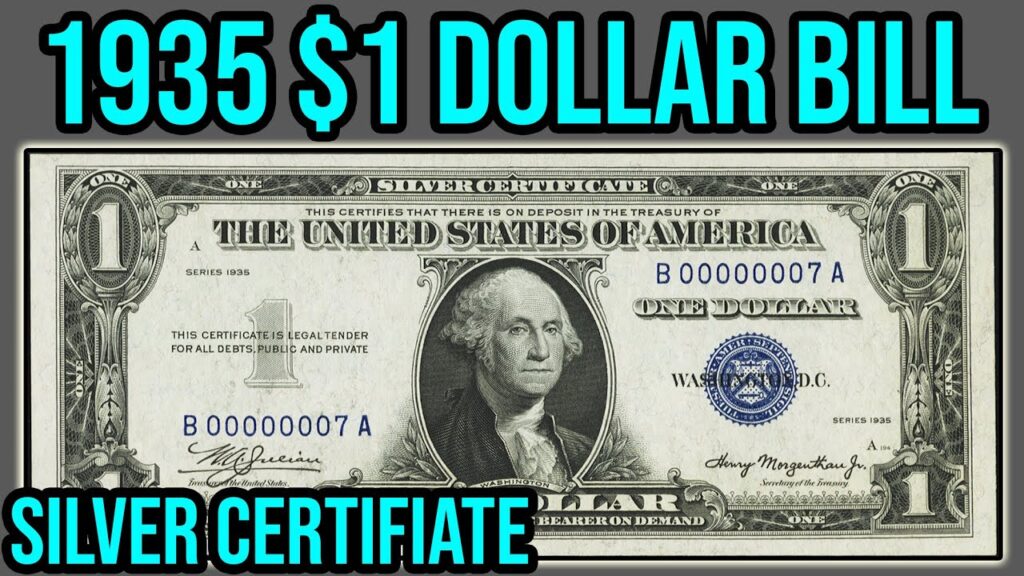 1935a silver certificate value find yours guide
