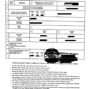 get ancestors birth certificate italy who to email tips