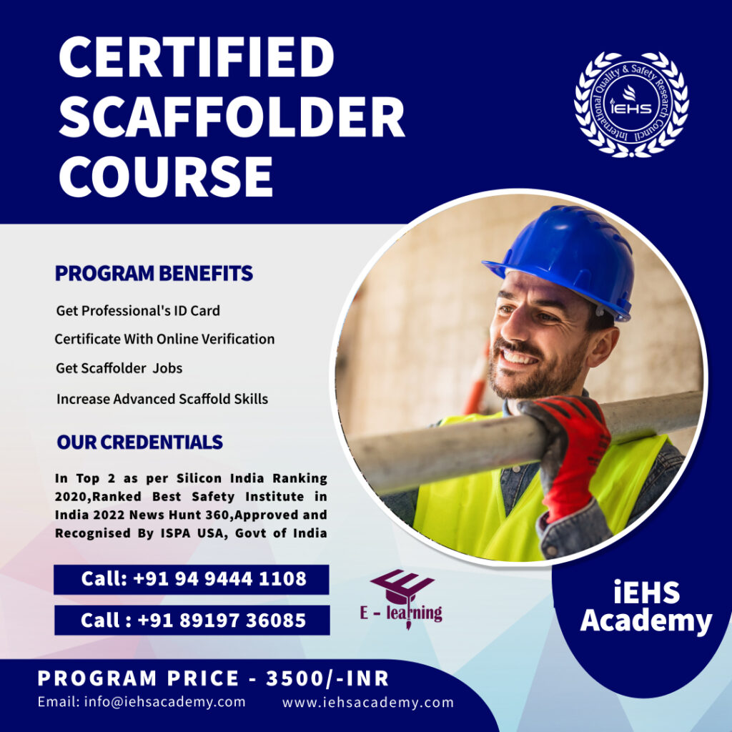 get certified scaffolding certification online
