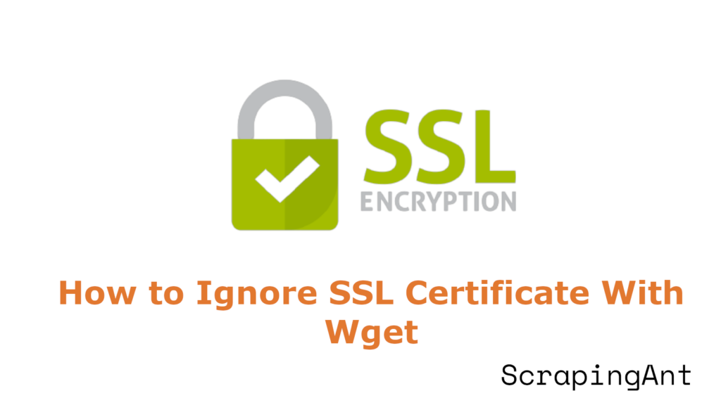 quick wget ignore certificate the simple fix