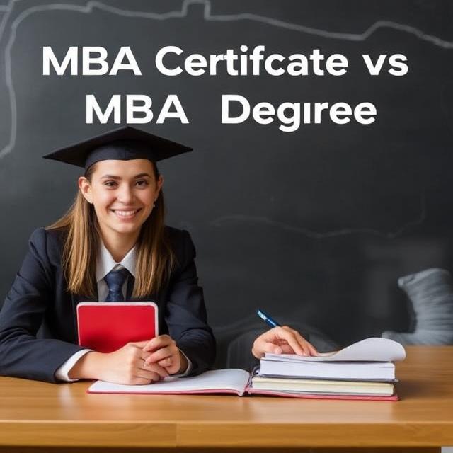 MBA Certificate vs MBA Degree