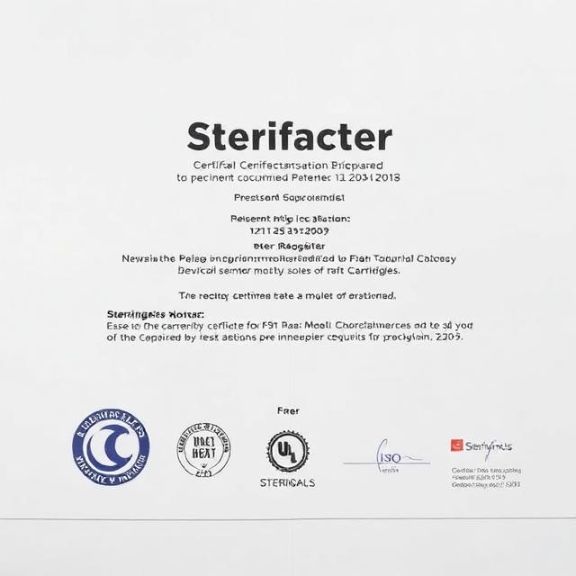 Sterigenics ISO Certificate
