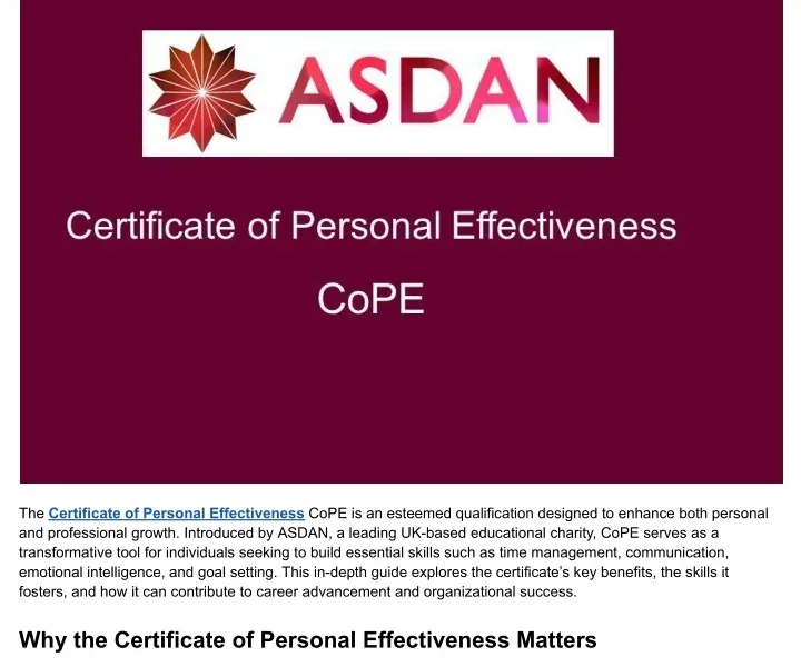 best online certificate of personal effectiveness programs an evidence based buyers guide